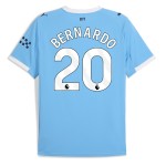 Günstige Fußballtrikots Manchester City Bernardo 20 Heimtrikot 2025-26 Kurzarm
